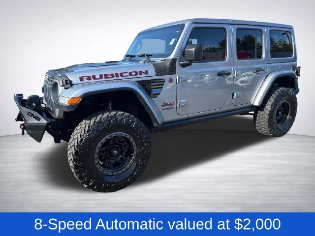 Used 2019 Billet Silver Metallic Clearcoat Jeep Unlimited Rubicon image 3