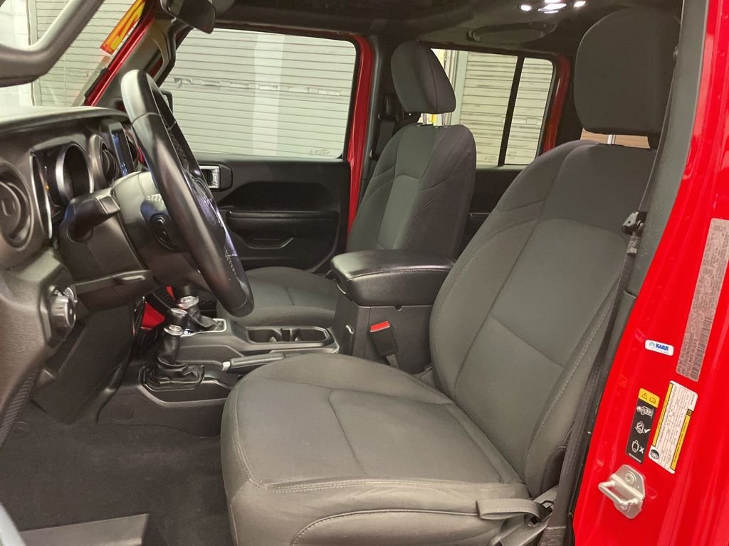 Used 2021 Red Jeep Unlimited Willys image 18