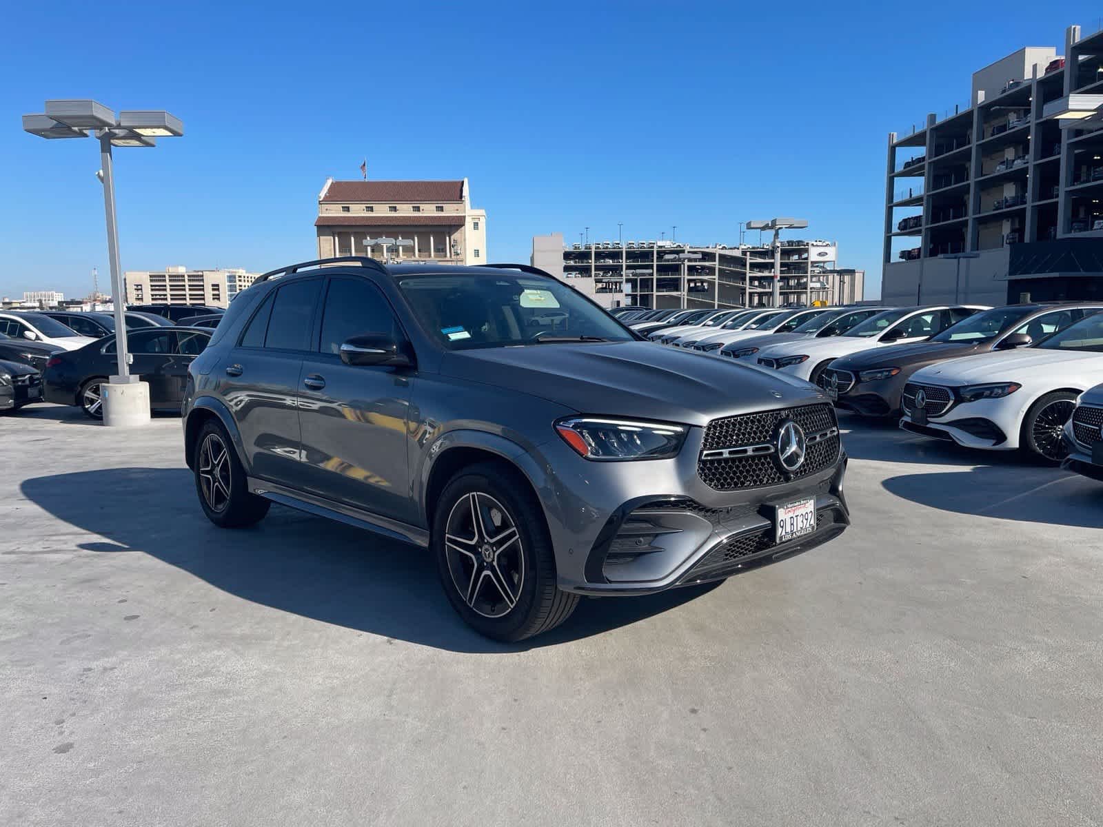 Certified Used 2024 Selenite Grey Metallic Mercedes-Benz GLE 350 image 2