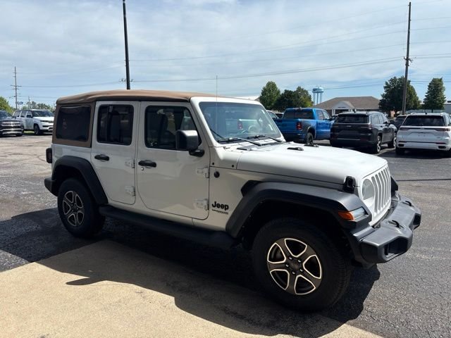 Used 2022 White Jeep Unlimited Sport S image 8