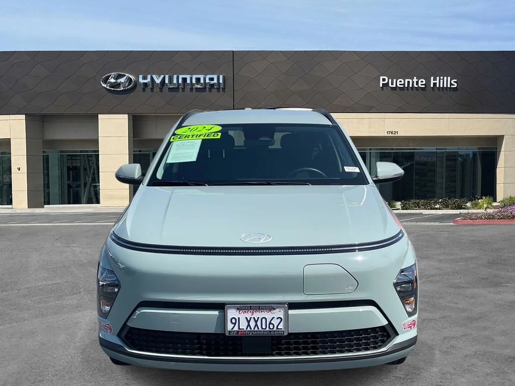 Certified 2024 Hyundai Kona EV SEL with VIN KM8HC3A62RU011758 for sale in City of Industry, CA