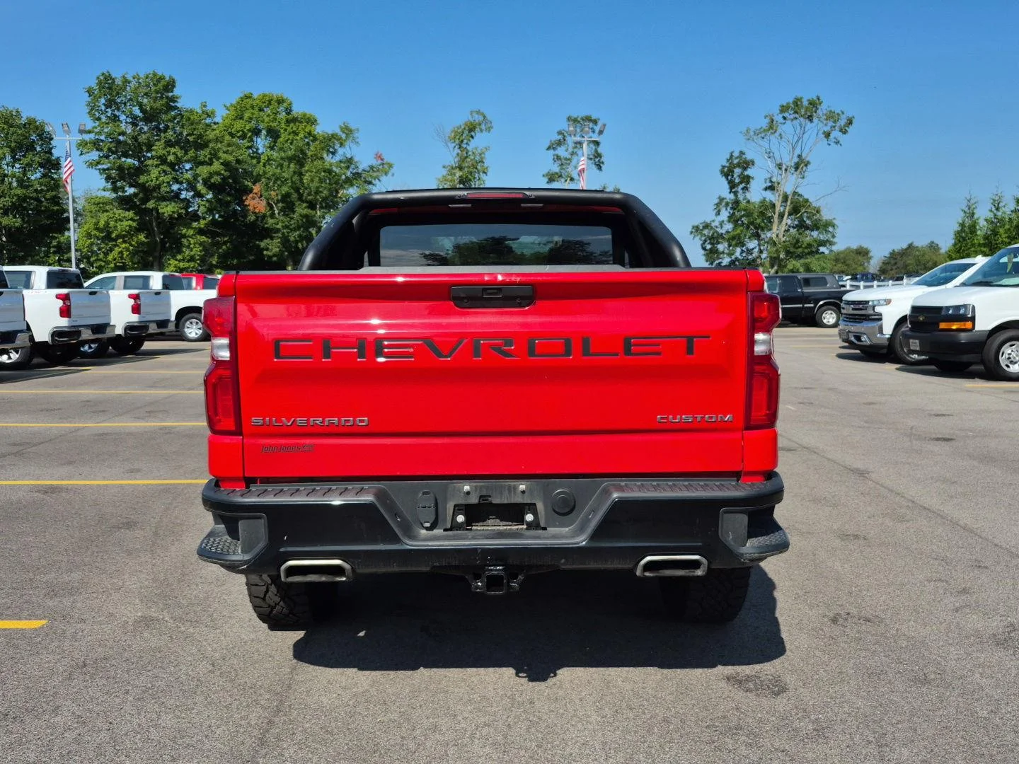 Used 2019 Red Hot Chevrolet Custom Trail Boss image 6