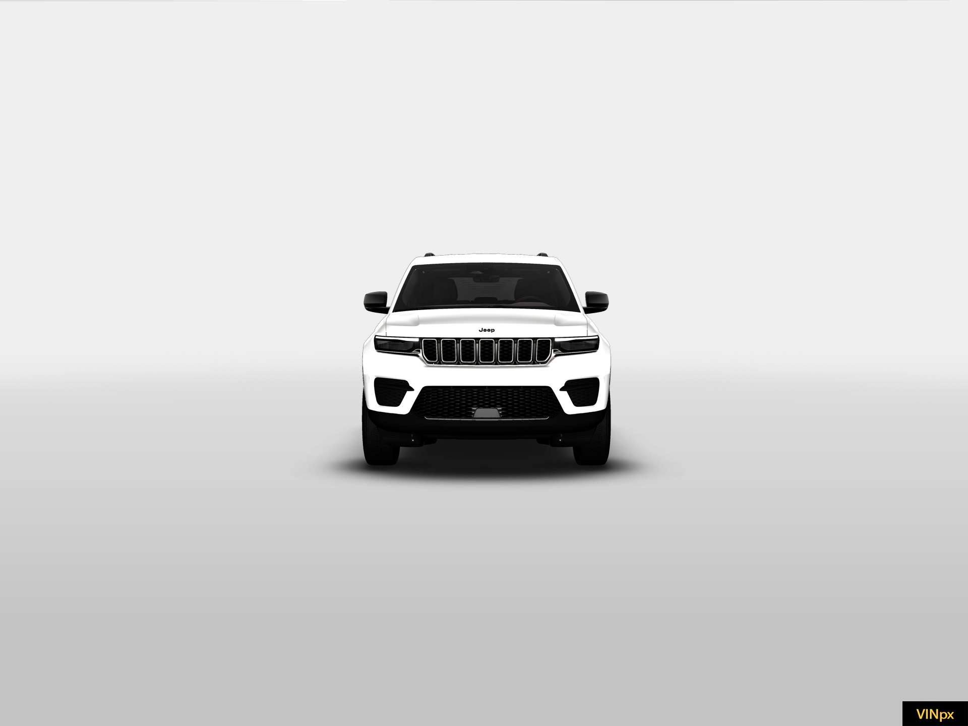 New 2026 Bright White Clear-Coat Exterior Paint Jeep Laredo image 12