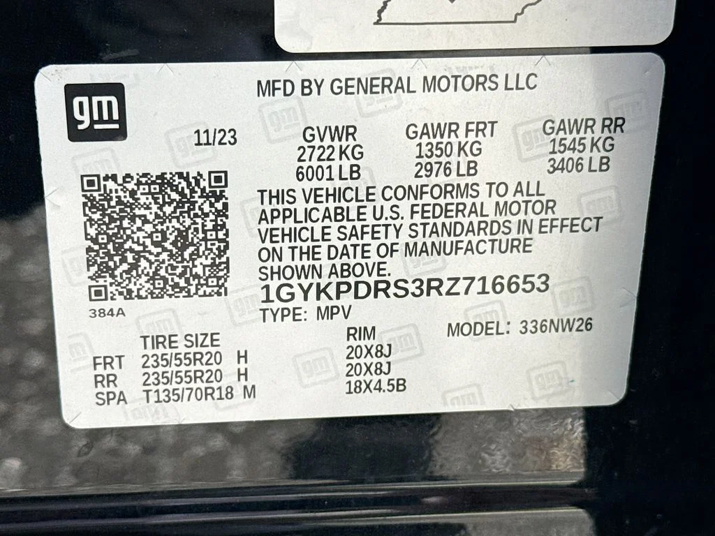 Used 2024 Black Cadillac Premium Luxury image 37