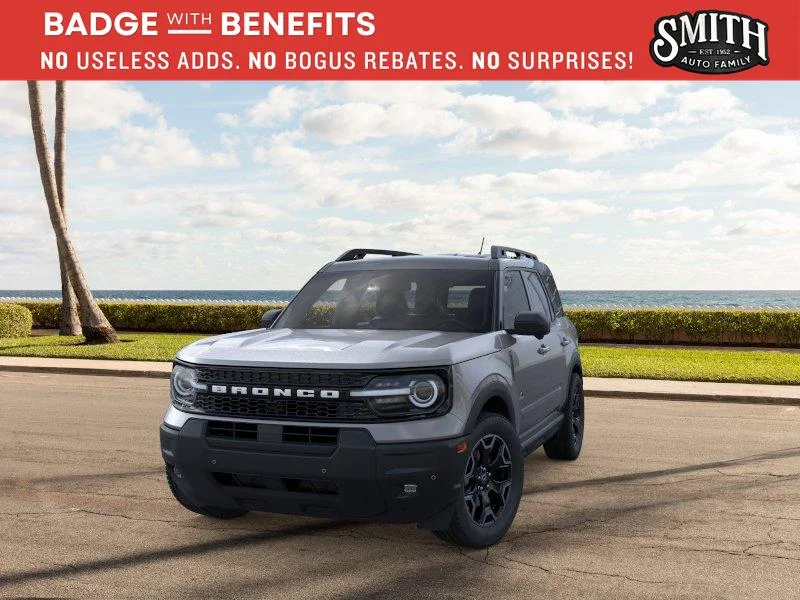 New 2025 Carbonized Gray Metallic Ford Outer Banks® image 3