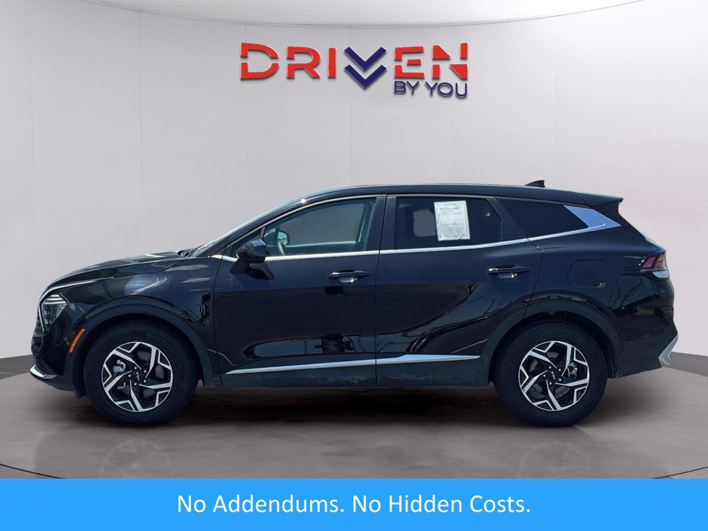 Used 2025 Ebony Black Kia LX image 1