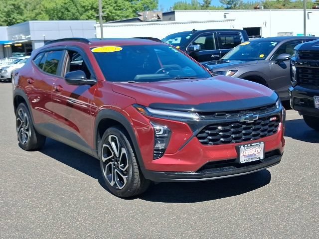 Used 2024 Chevrolet Trax RS with VIN KL77LJE25RC012594 for sale in Wakefield, MA