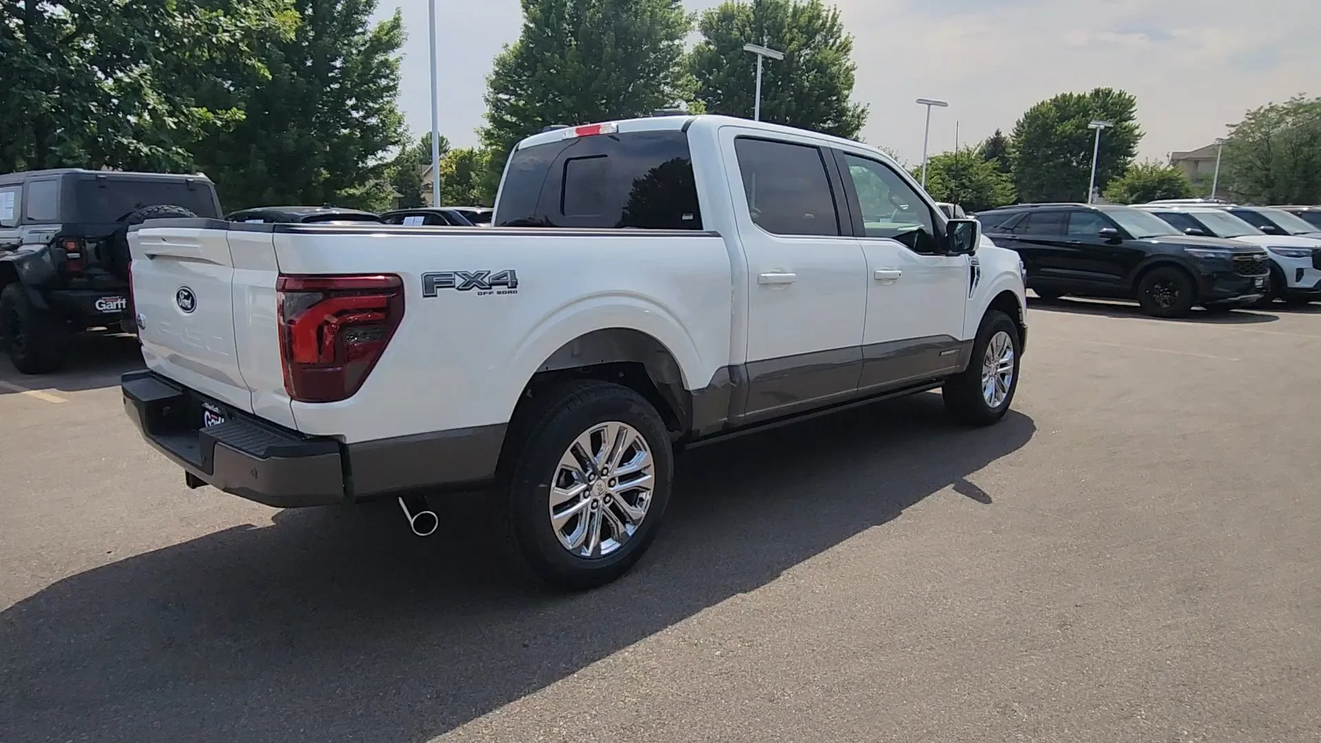 New 2026 Star White Metallic Tri-Coat Ford King Ranch image 6