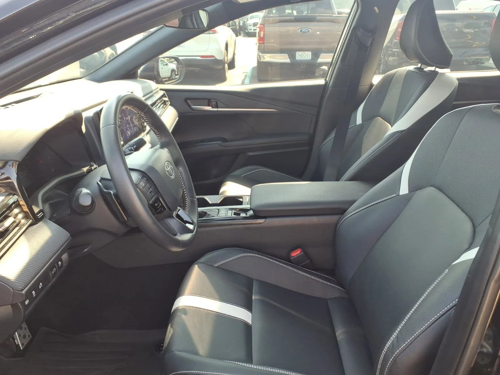 Used 2025 Midnight Black Metallic Toyota SE image 26