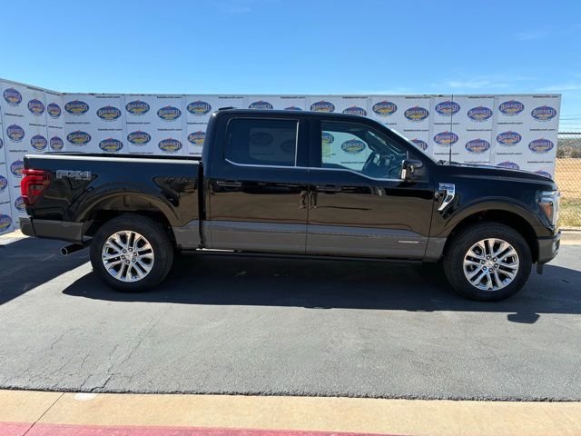 Agate Black Metallic 2026 Ford F-150 King Ranch SuperCrew 4WD Pickup Truck Four-Wheel Drive Automatic