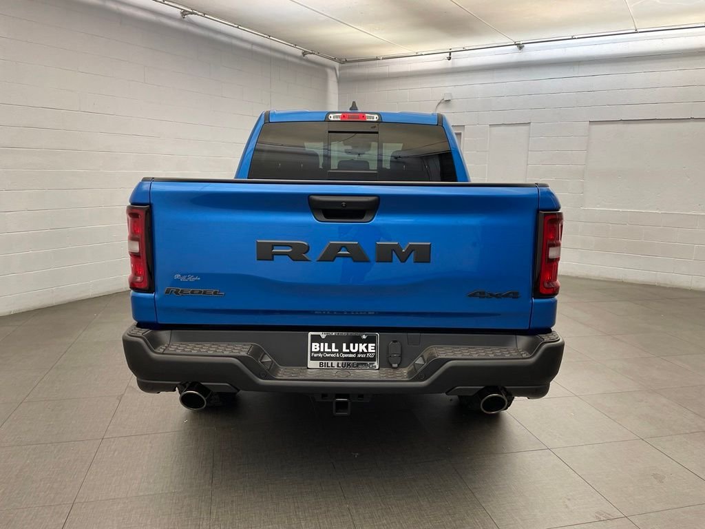 New 2026 Hydro Blue Pearl-Coat Exterior Paint RAM Rebel image 4
