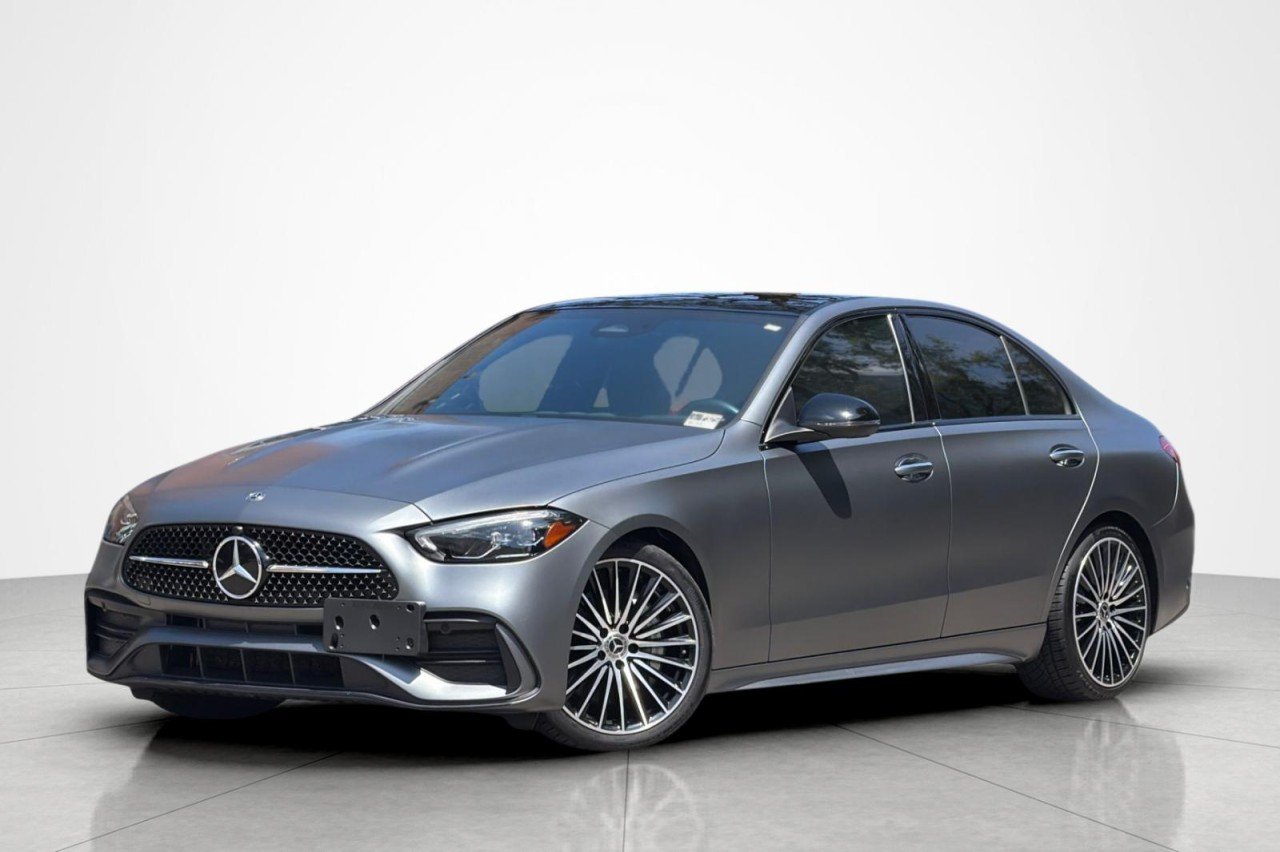 Certified Used 2022 MANUFAKTUR Selenite Grey Magno Mercedes-Benz C 300 image 1