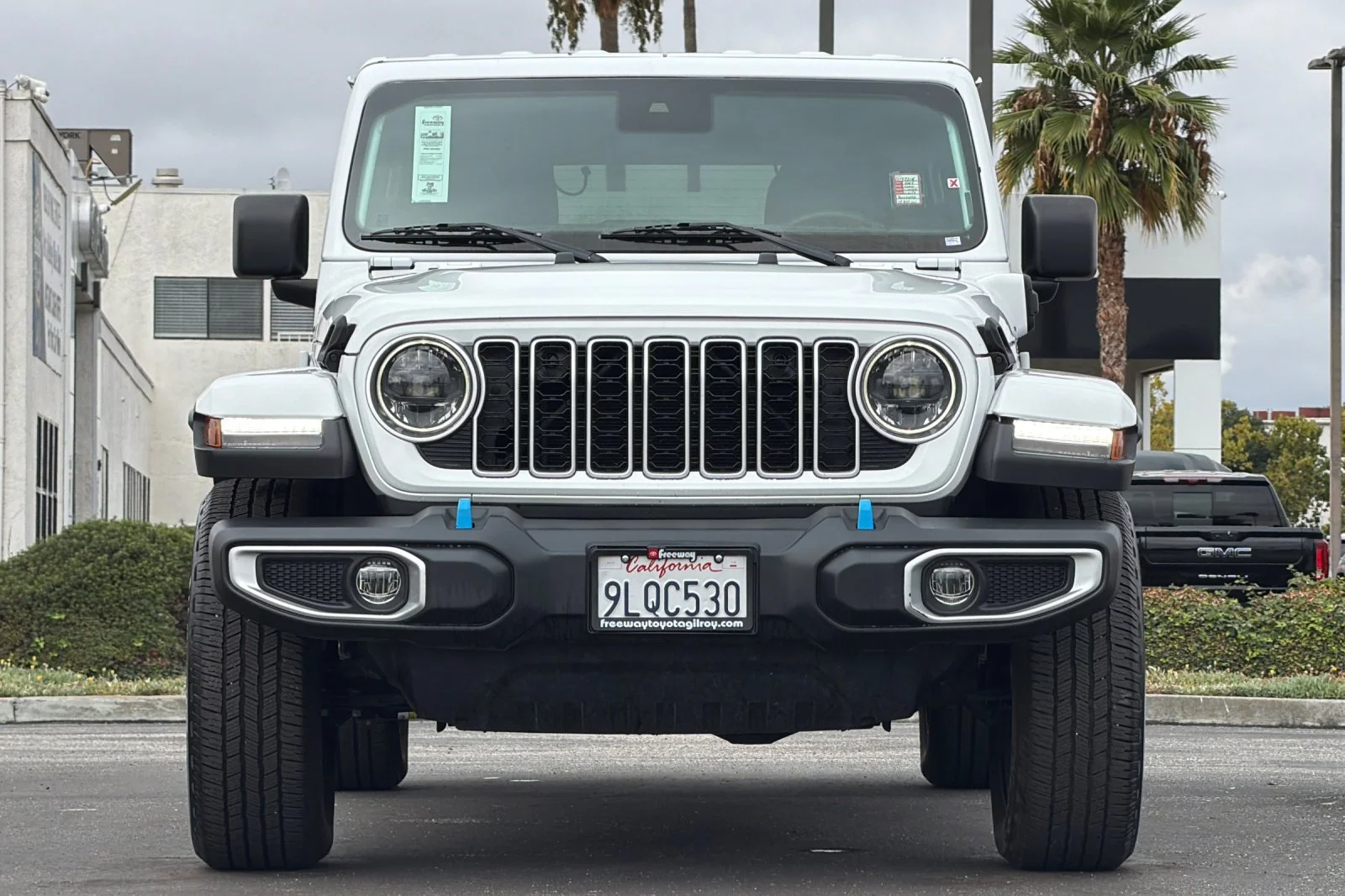 Used 2024 White Jeep Sahara 4xe image 10