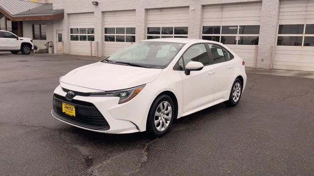 Used 2024 White Toyota LE image 5