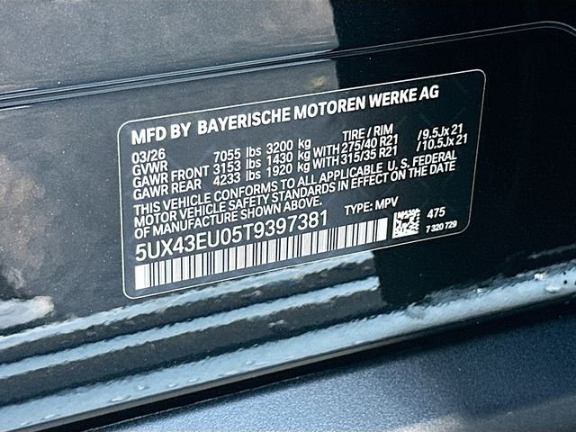 New 2026 Black BMW xDrive50e image 27
