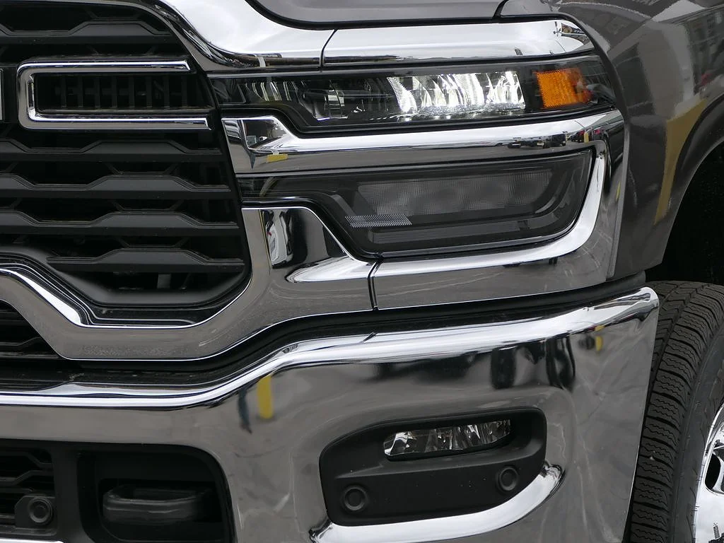 New 2026 Granite Crystal Metallic Clear Coat RAM Tradesman Crew Cab 4x4 8