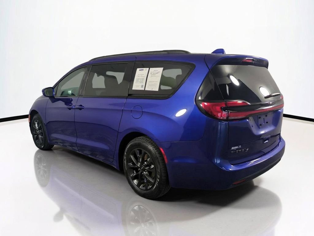 Used 2021 Blue Chrysler Touring L image 7