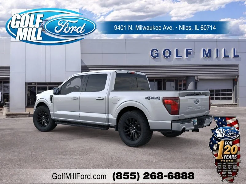 New 2026 Iconic Silver Metallic Ford XLT image 3