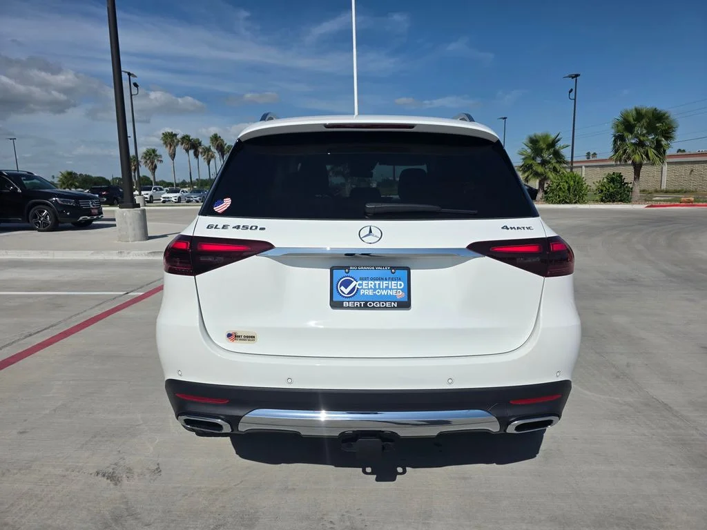Certified Used 2025 White Mercedes-Benz GLE 450e image 5