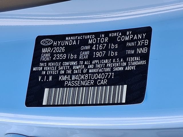 New 2026 Blue Hyundai Base image 19