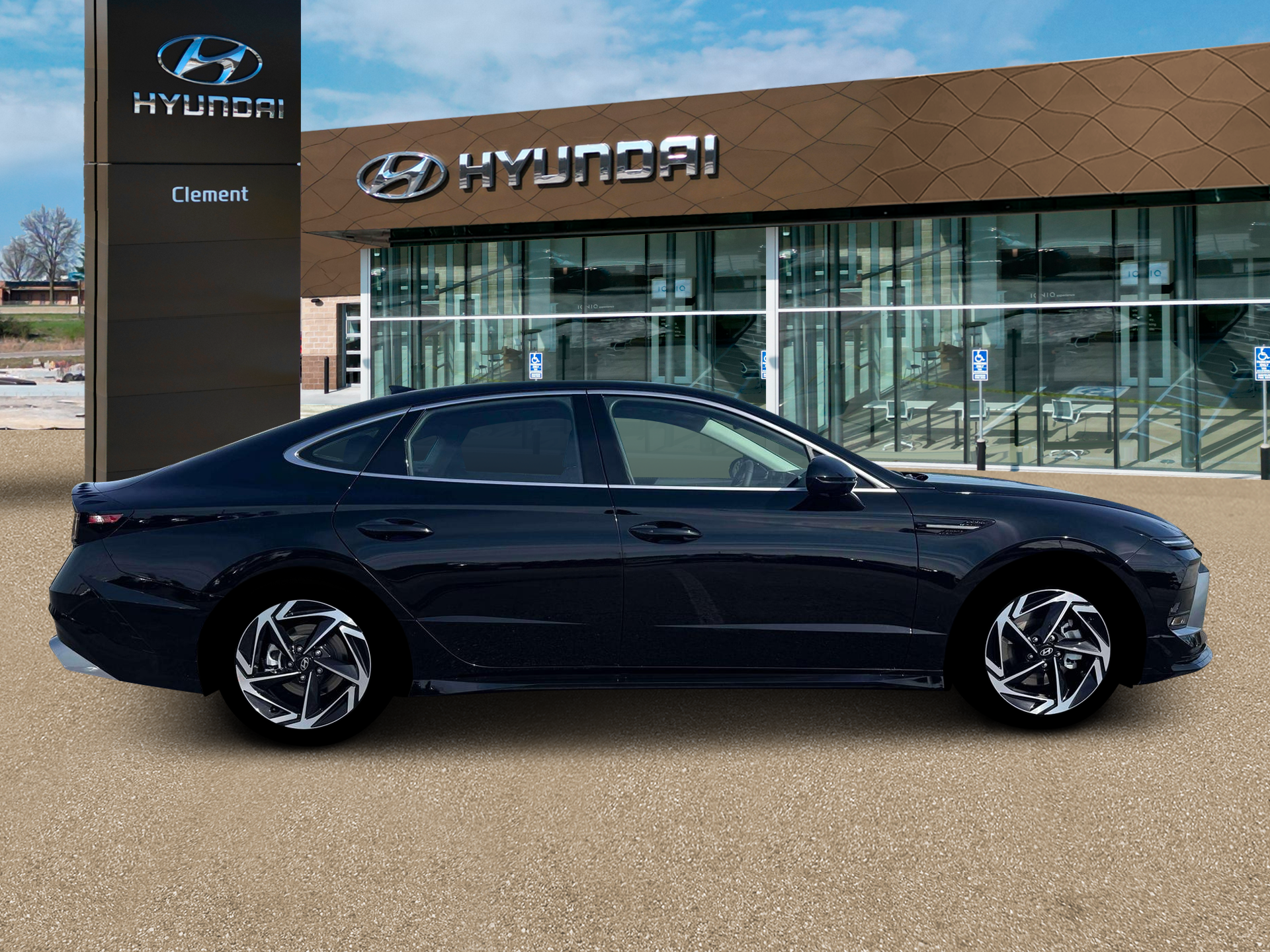 New 2026 Black Hyundai SEL Sport image 9