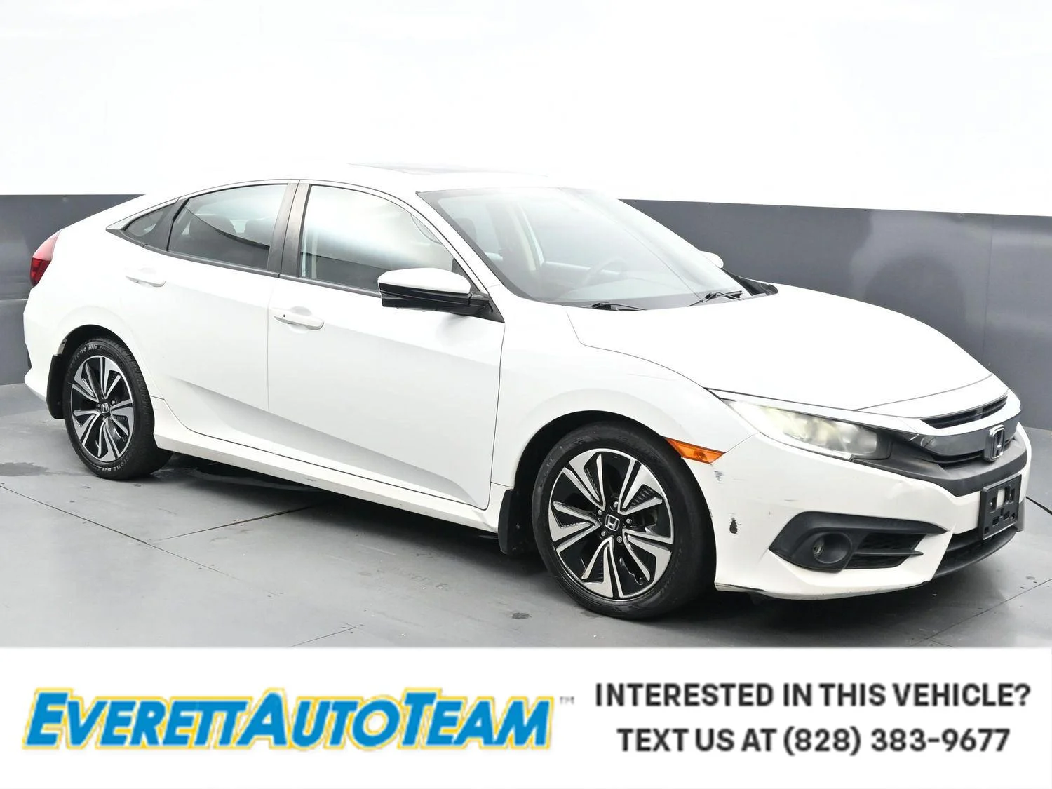 Used 2016 White Orchid Pearl Honda EX-T image 1
