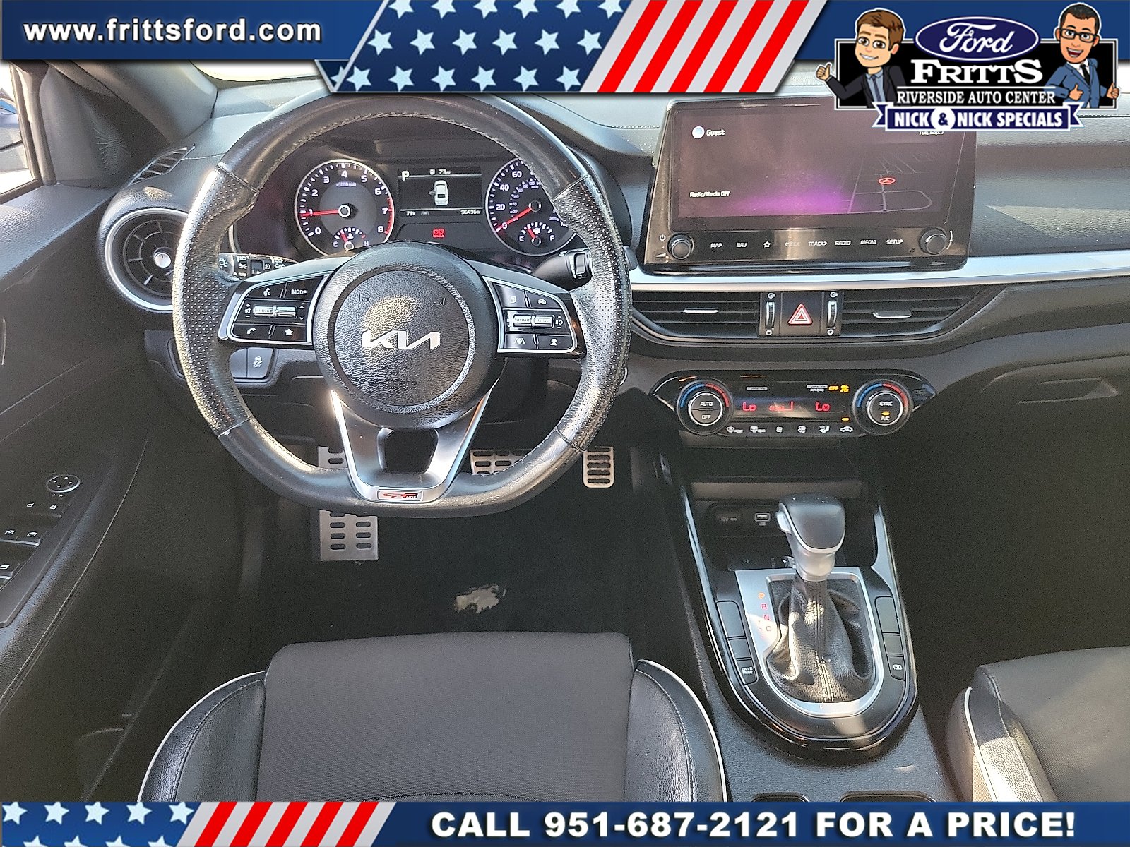 Certified Used 2022 Blue Kia GT-Line image 5