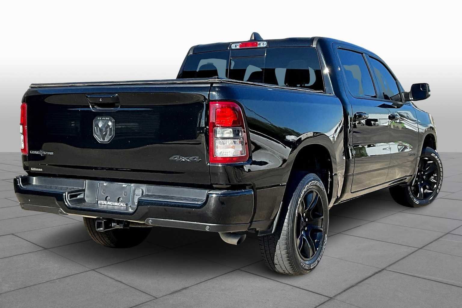 Used 2023 Diamond Black Crystal Pearlcoat Ram Lone Star image 12