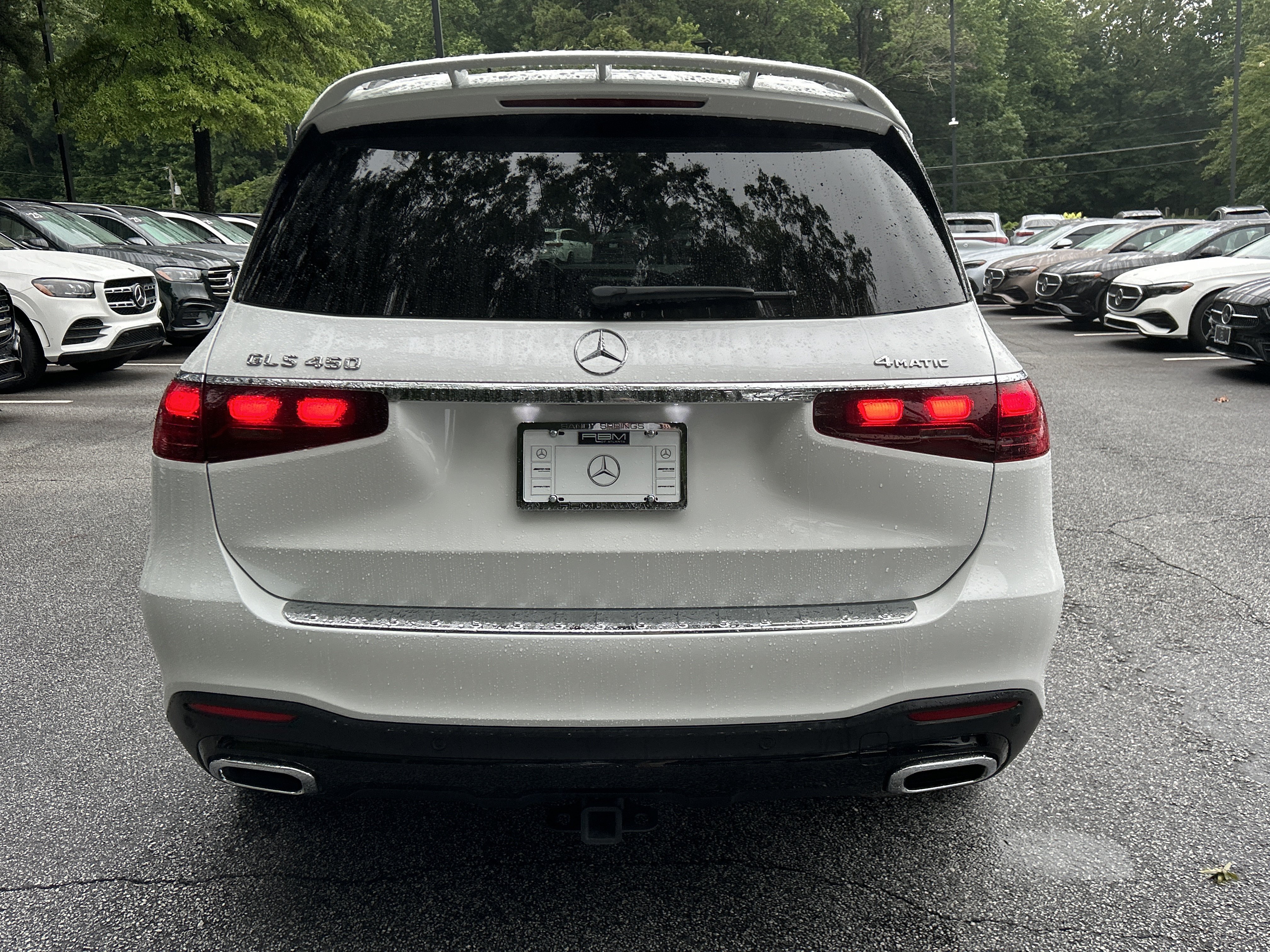 Certified Used 2025 MANUFAKTUR Moonlight White Metallic Mercedes-Benz GLS 450 4MATIC® SUV image 7