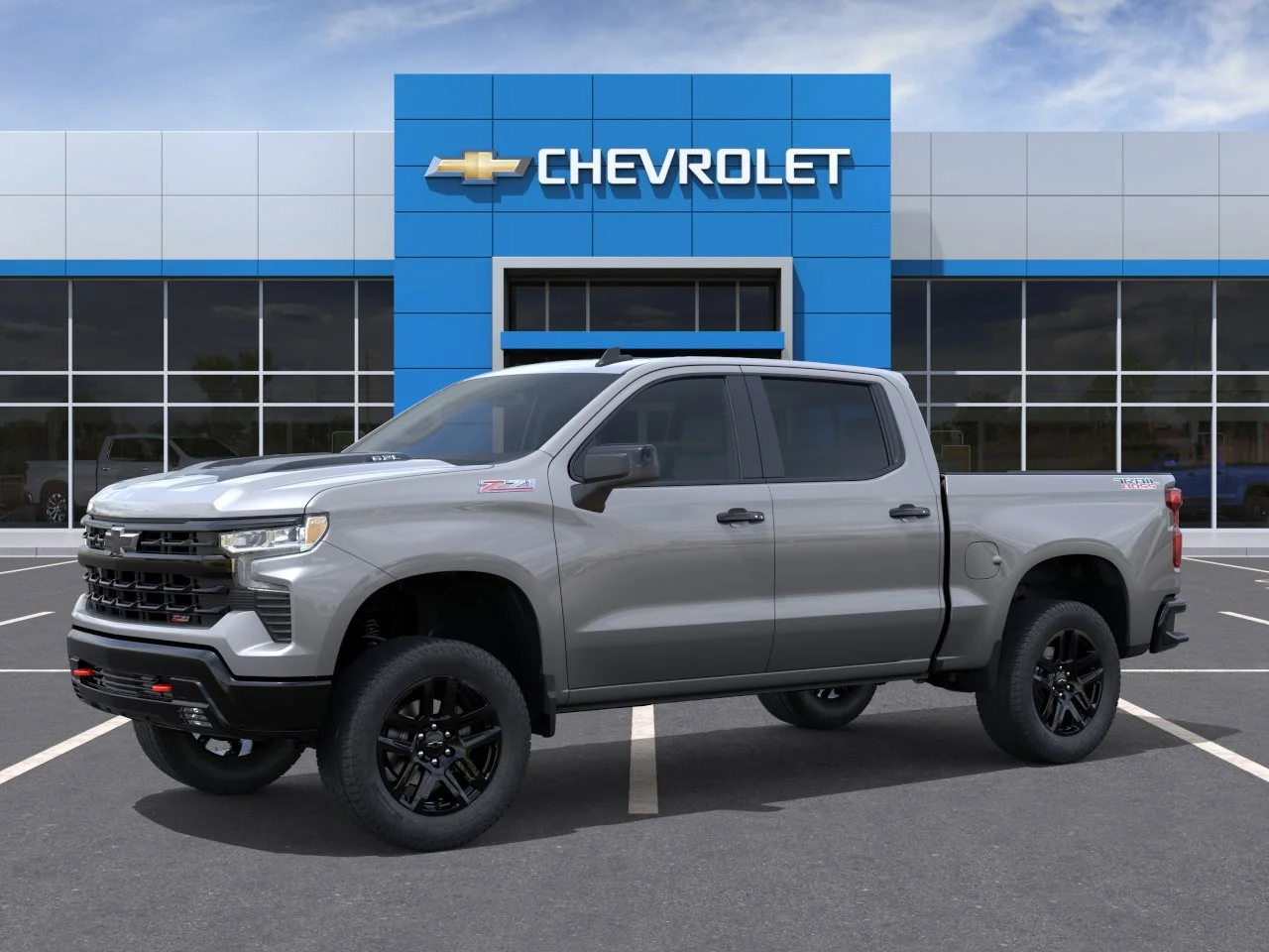 New 2026 GXD STERLING GRAY METALLIC Chevrolet LT Trail Boss image 2