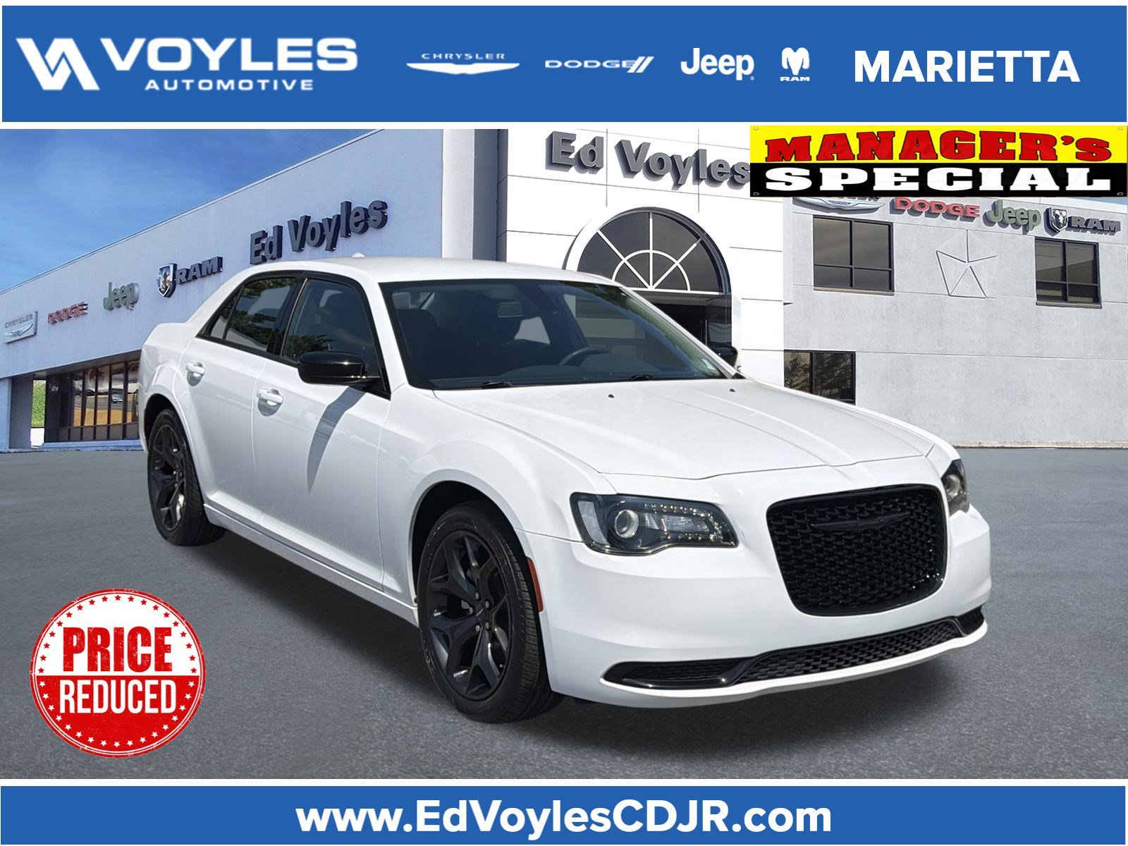 Used 2022 Bright White Clearcoat Chrysler Touring image 1