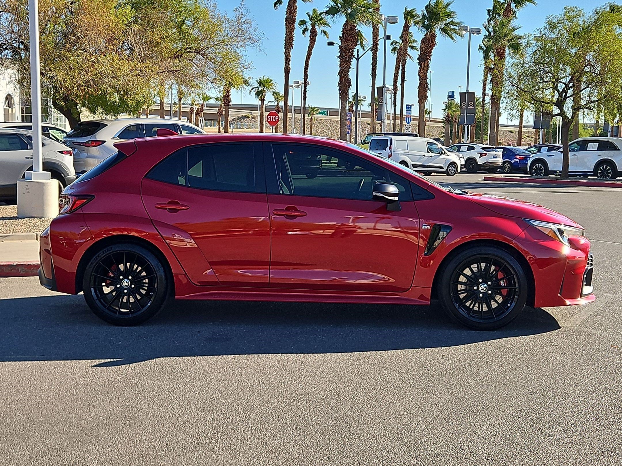 Used 2023 Red Toyota Core image 6