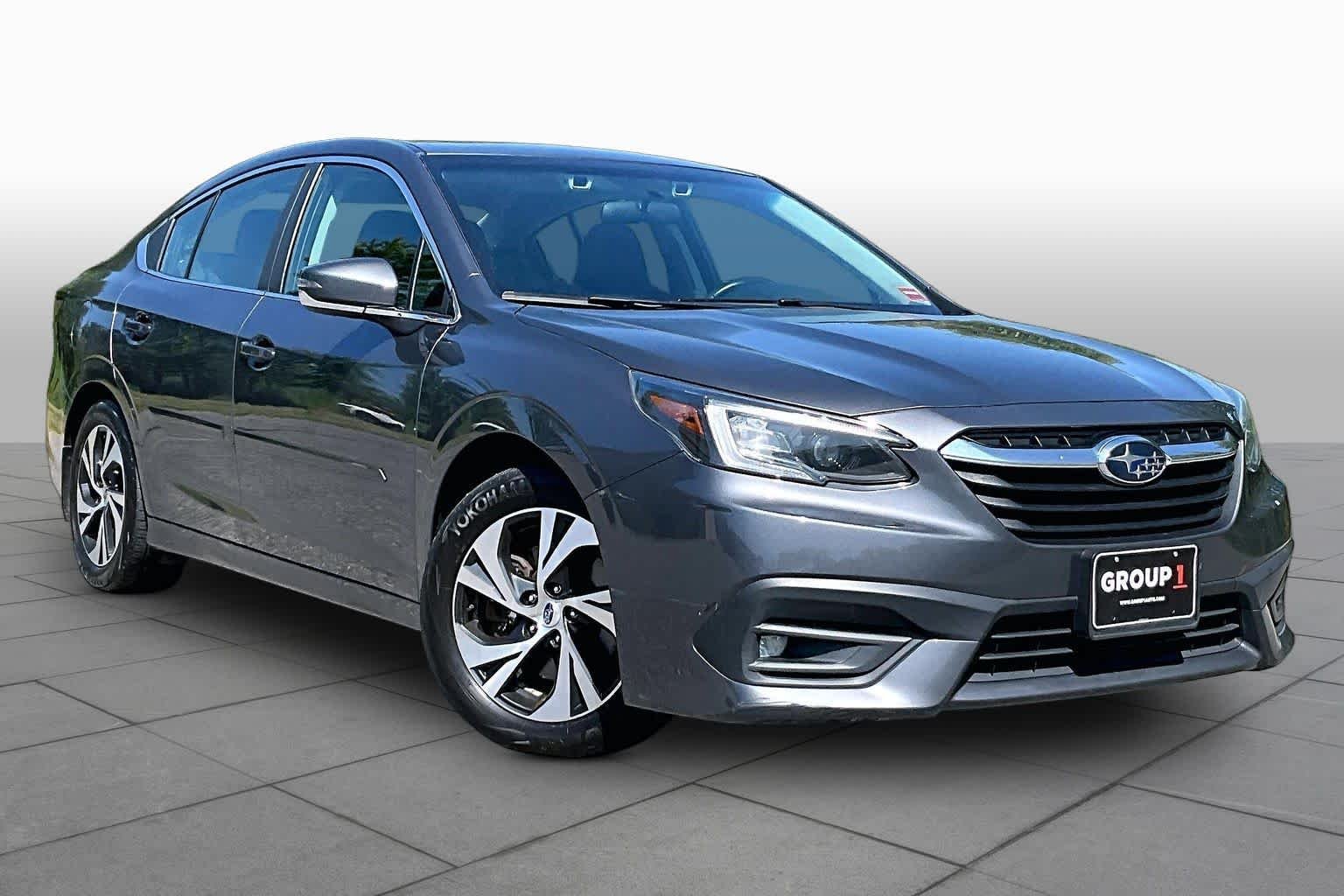 Used 2020 Magnetite Gray Metallic Subaru Premium image 3