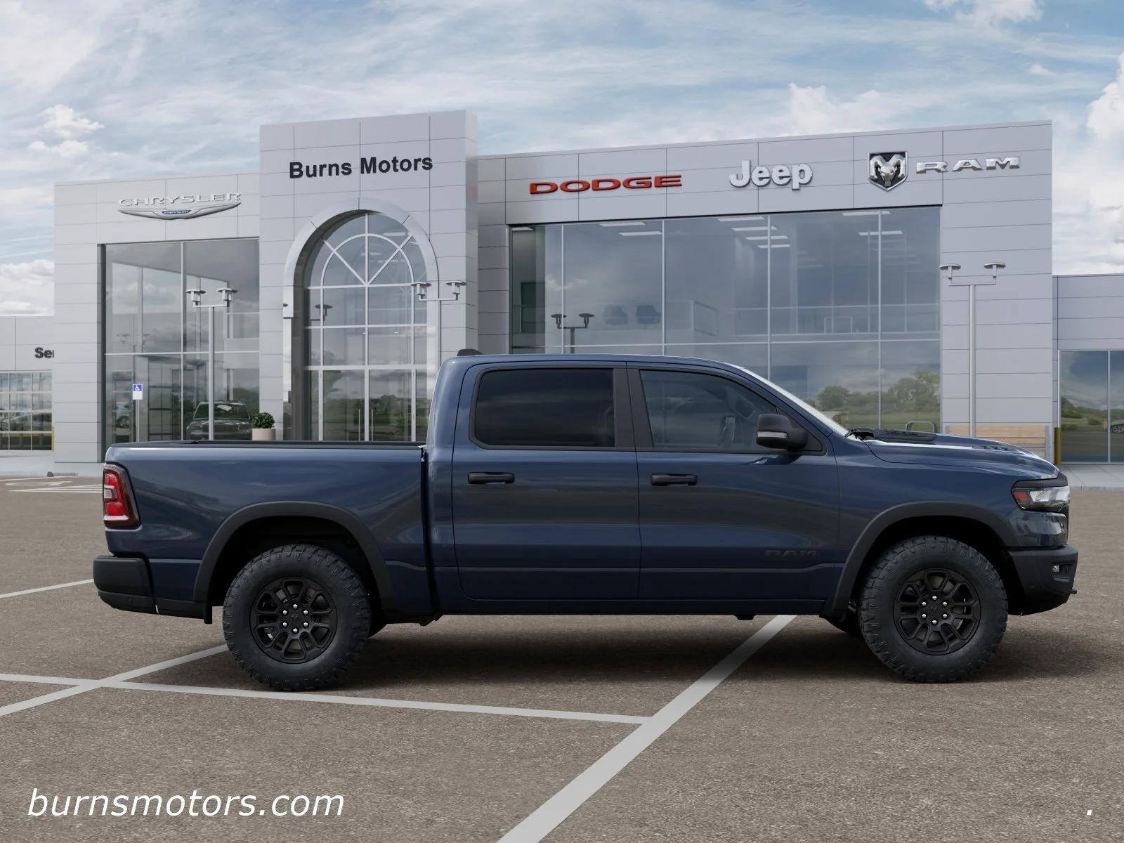 New 2026 Forged Blue Metallic Exterior Paint RAM Rebel image 21
