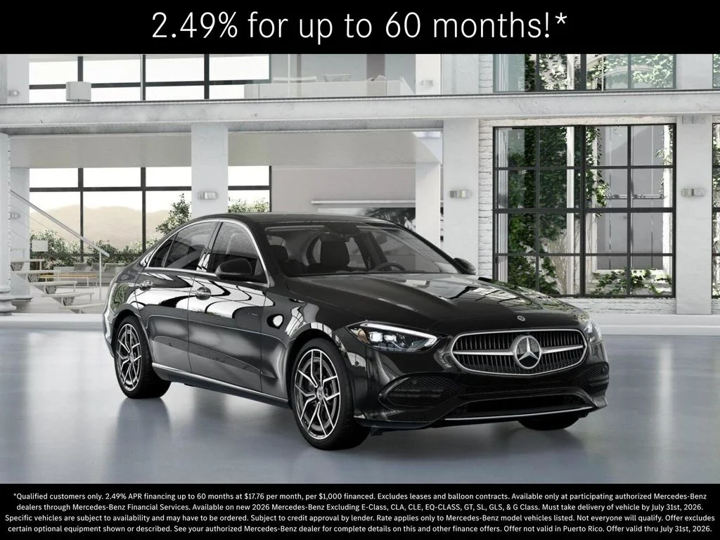 New 2026 Black Mercedes-Benz C 300 image 10
