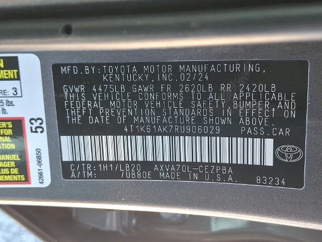 Used 2024 Gray Toyota XSE image 27