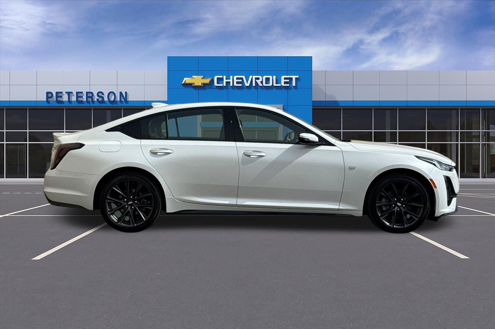 Used 2023 White Cadillac Sport image 3