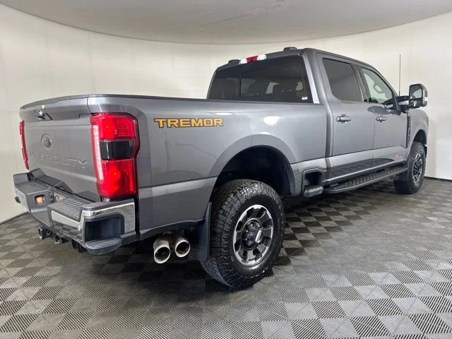 Certified Used 2023 Gray Metallic Ford Lariat image 3