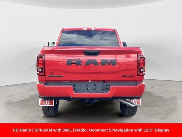 New 2026 Flame Red Clearcoat Ram BIG HORN CREW CAB 4X4 6