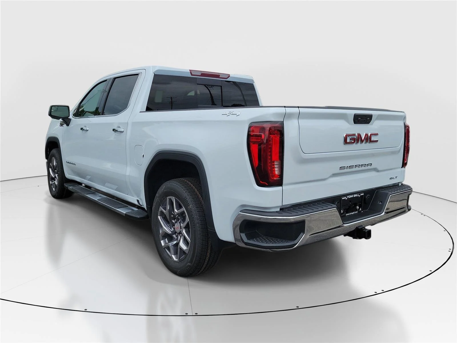 New 2026 Glacier White Tricoat GMC SLT image 3