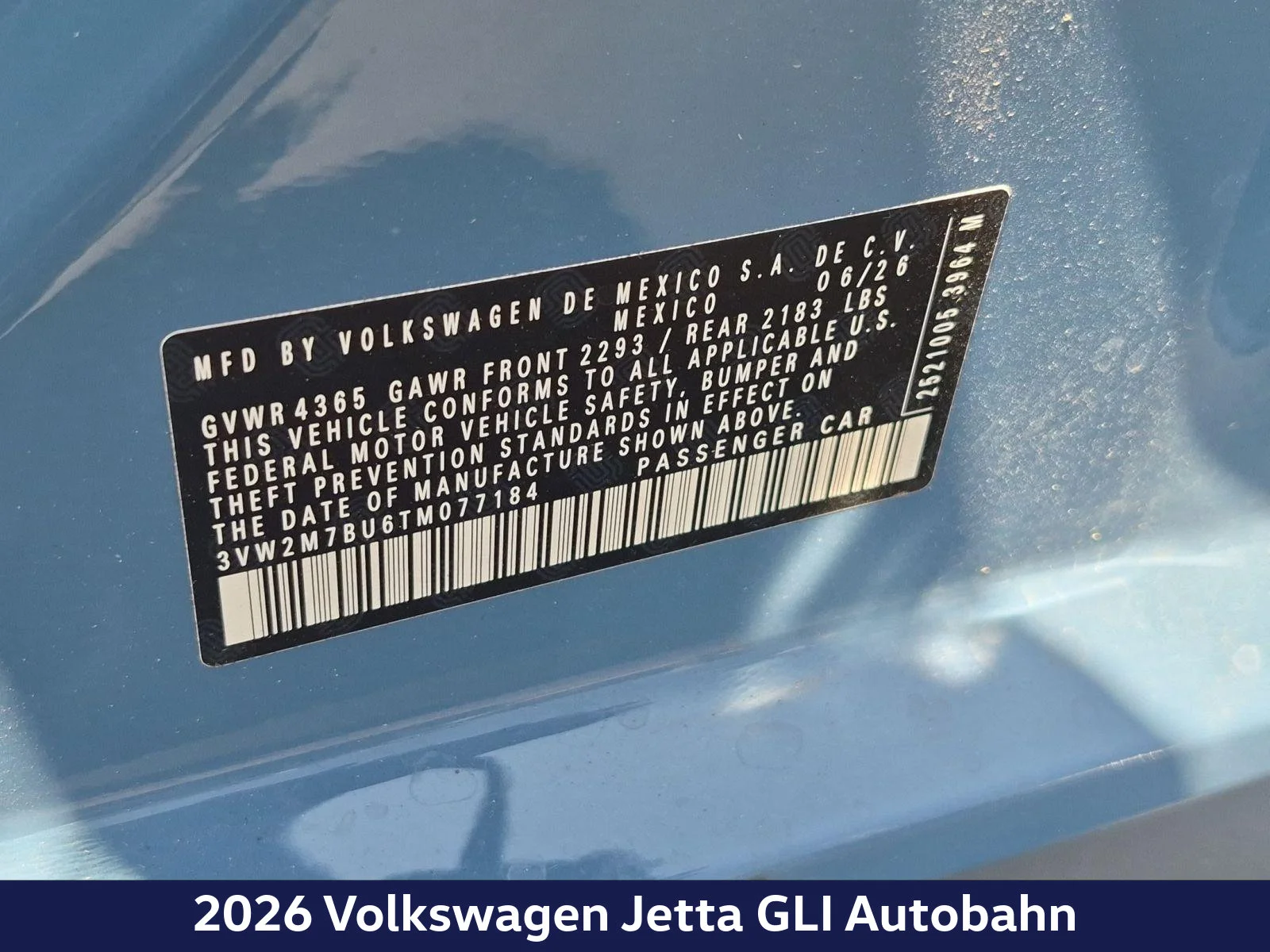 New 2026  Volkswagen 2.0T Autobahn image 26