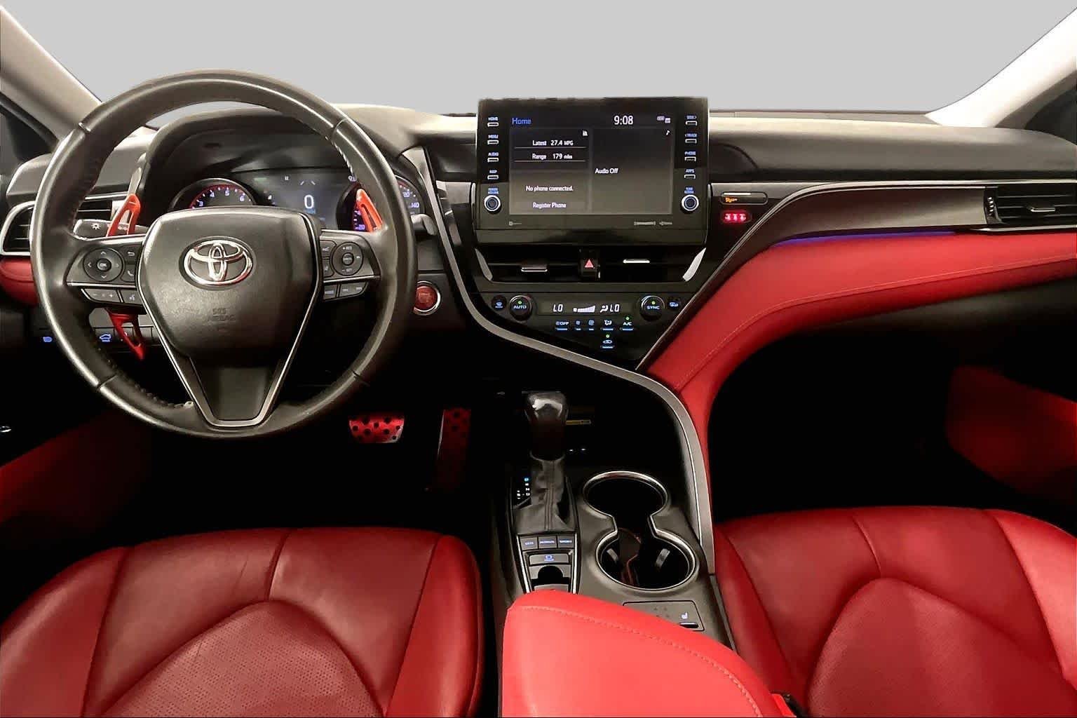 Used 2022 Midnight Black Metallic Toyota XSE image 13