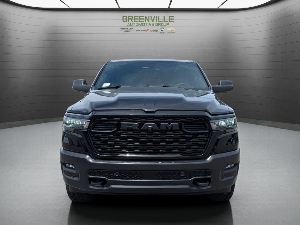 New 2026 Diamond Black Crystal Pearl-Coat Exterior Paint RAM Warlock Hemi 4x4 Crew Cab image 11