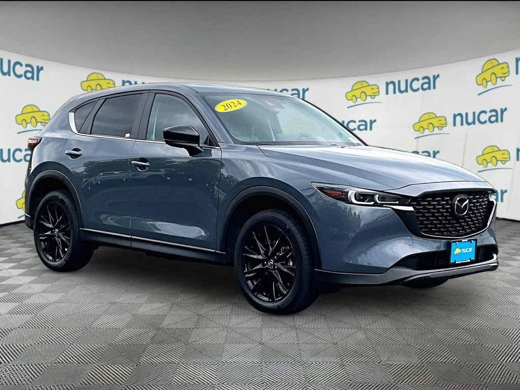 Used 2024 Gray Mazda 2.5 S Carbon Edition image 1