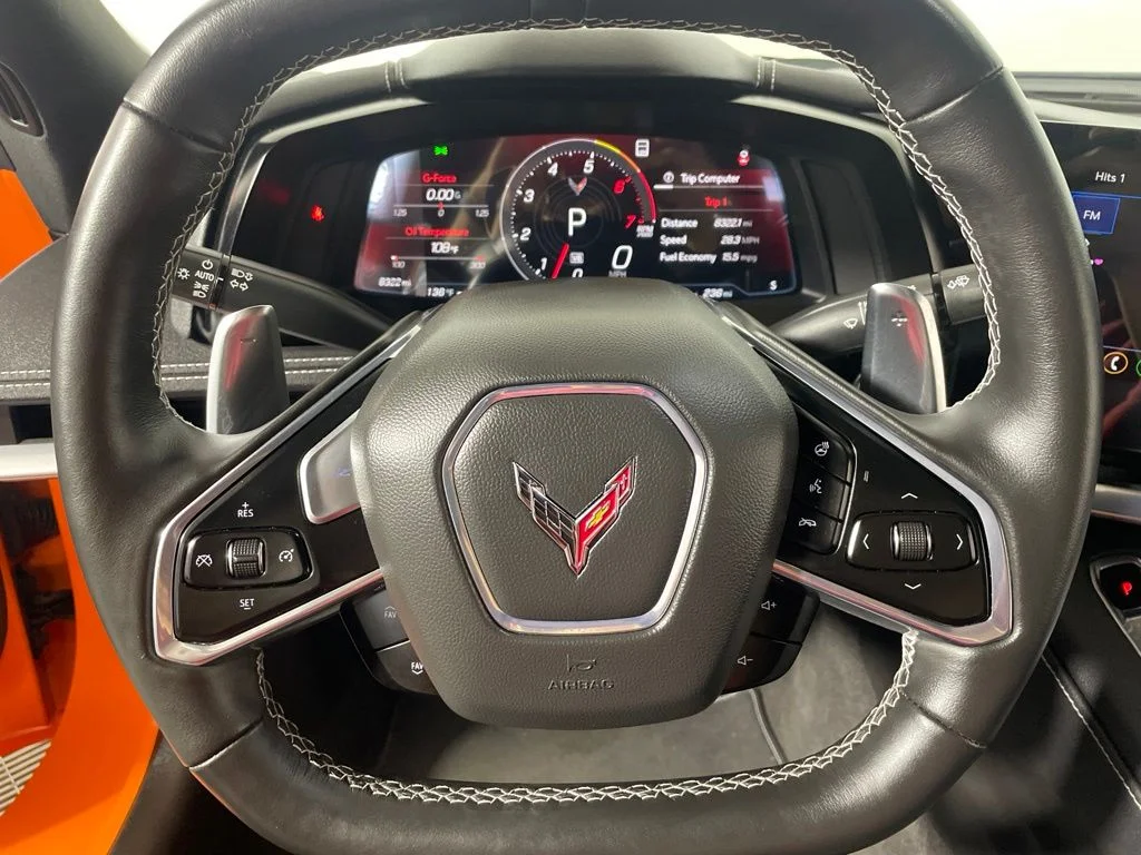 Used 2023 Orange Chevrolet Stingray image 14