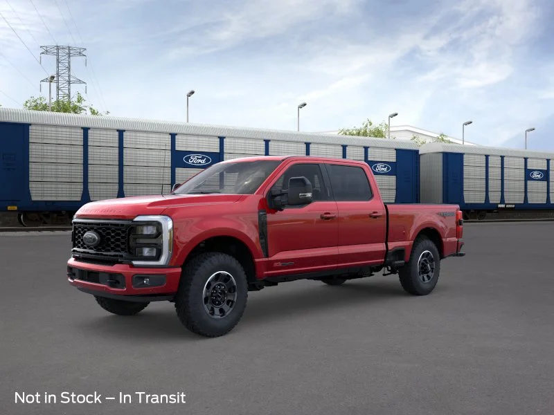 New 2026 Ruby Red Metallic Tinted Clearcoat Ford F-250® Lariat® image 1