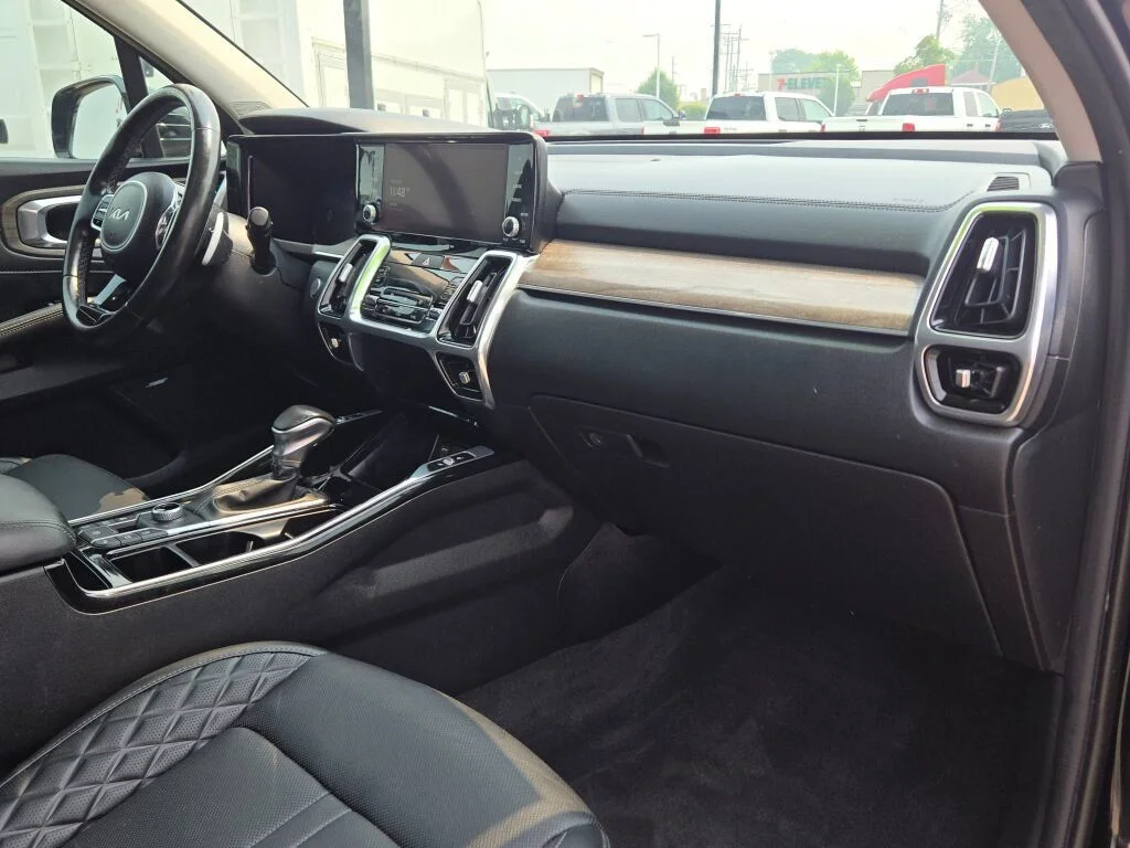 Used 2022 Ebony Black Kia X-Line SX Prestige image 7
