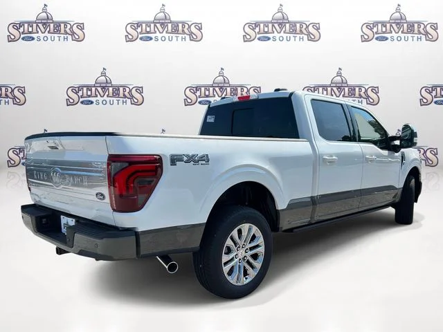 New 2026 White Ford King Ranch image 3