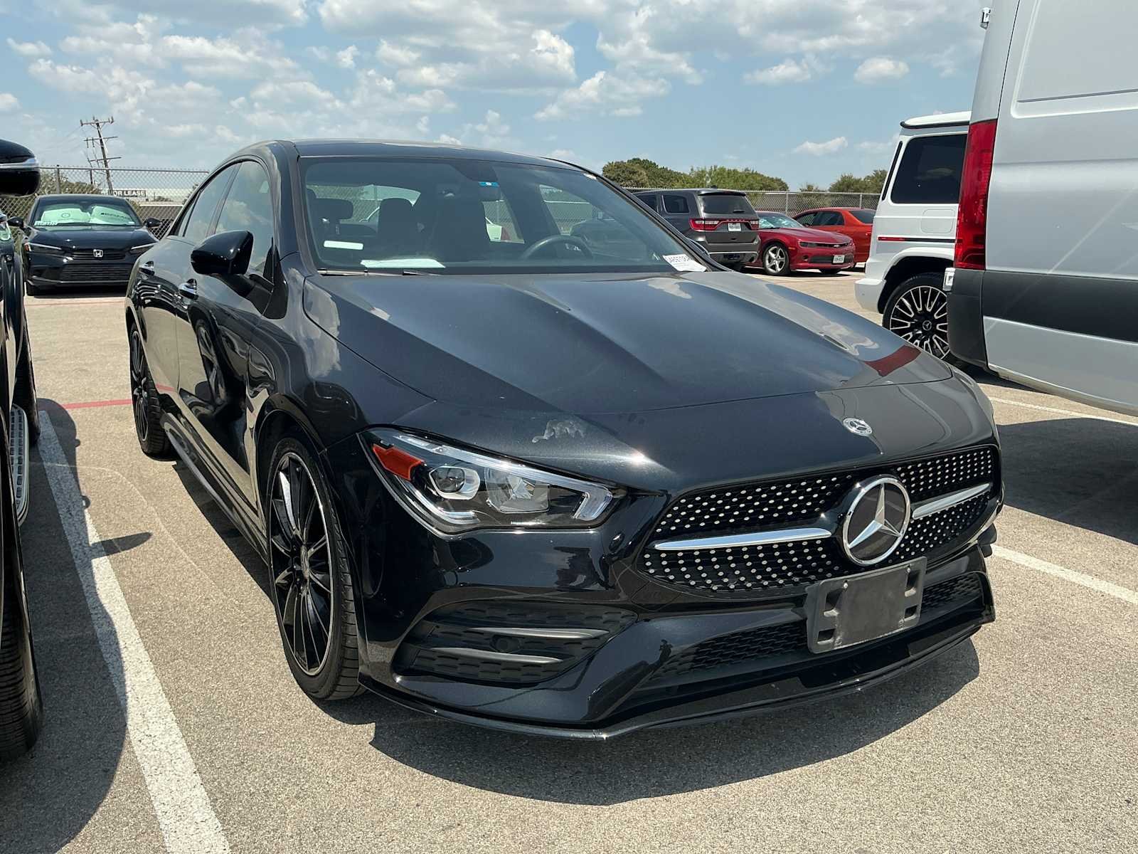 Used 2022 Cosmos Black Metallic Mercedes-Benz CLA 250 image 2