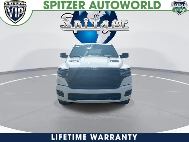 New 2027 Bright White Clear-Coat Exterior Paint RAM Laramie image 3